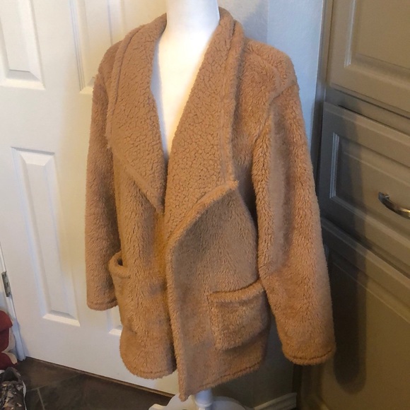 NEW Colleen Lopez teddy coat - Picture 1 of 10
